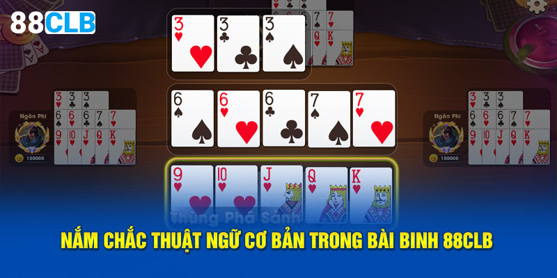 Nắm chắc thuật ngữ cơ bản trong bài binh 88CLB