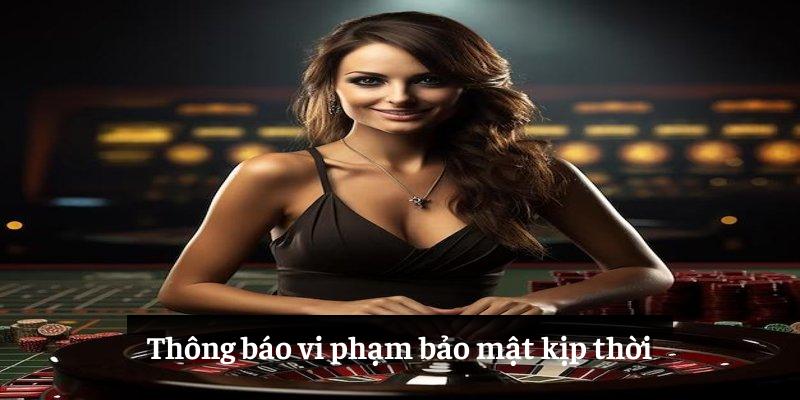 Thông báo vi phạm bảo mật kịp thời
